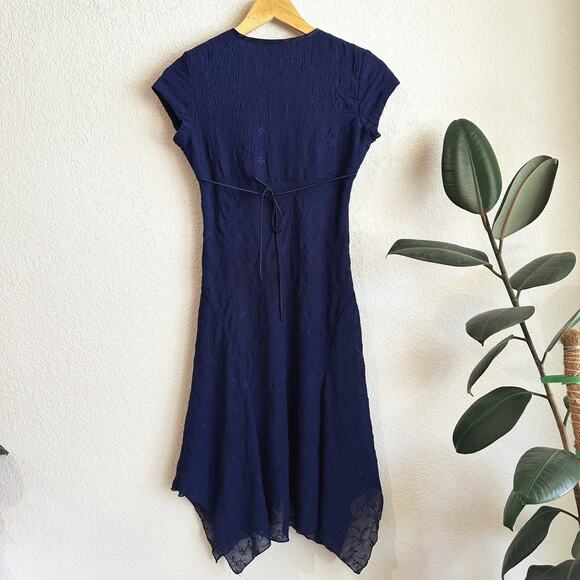 VTG Y2K Jody of California Babydoll Dress (14) (Actual M) Fairy Romantic Whimsy - Picture 6 of 10